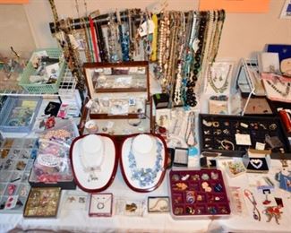 Huge selection of costume jewelry!