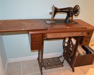 Singer treadle sewing machine