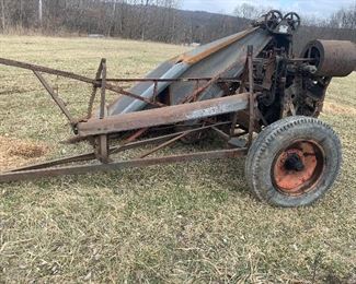 Old farm implement