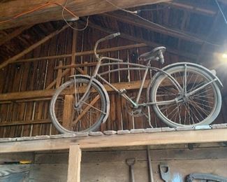 Early pre-war skip tooth mens bicycle
