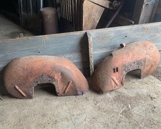 Old farm tractor fenders 