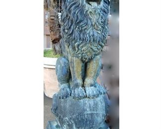 Pair of 7' Lions