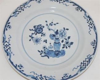 Pair of 18th Century plates