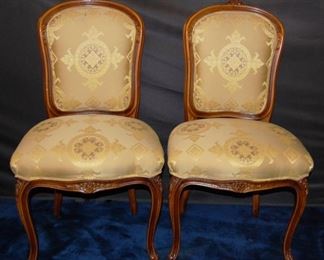 Set of 10 Chairs by J. Widdicomb. 2 Arms & 8 Sides