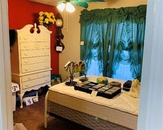 Full size bed.