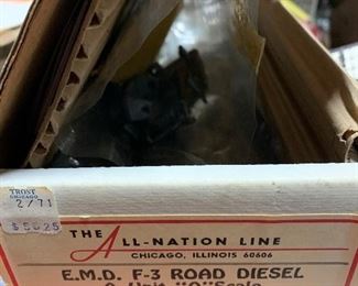 All nation line train kits