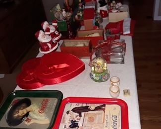 Vintage coke trays