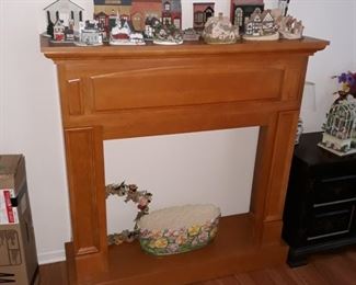 fire place mantle