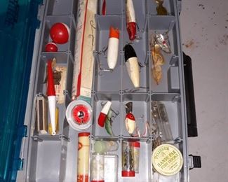 vintage fishing items