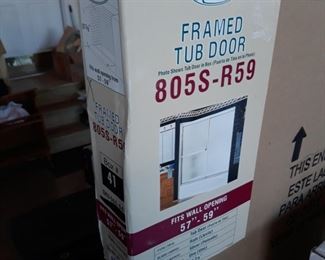Glass Tub Door