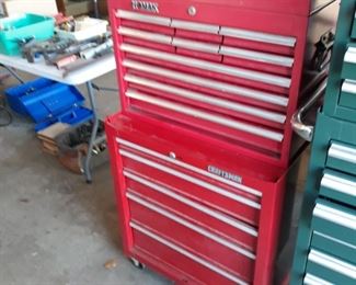Second tool chest on wheels, with keys