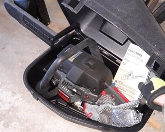 Gas chain saw