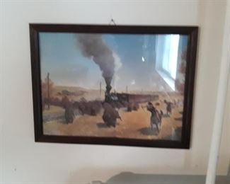 Railroad art