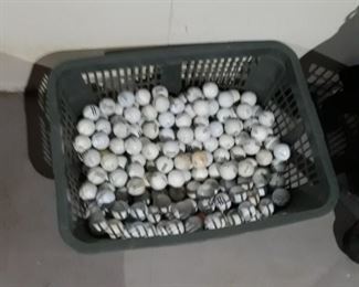 Bulk range golf balls