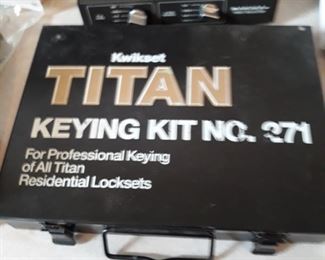 Por keying kit supplies