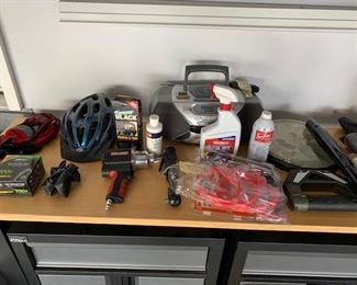 Air Tools and various other garage items