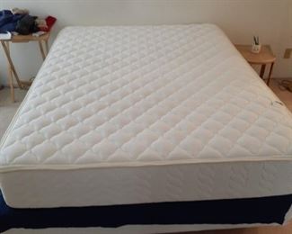 Queen mattress & frame $150