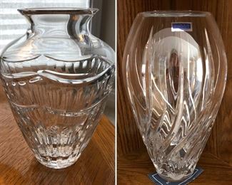 Waterford crystal, Marquis Vases (SOLD)