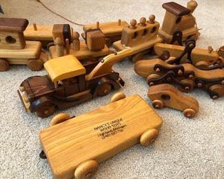 Handmade woooden toys