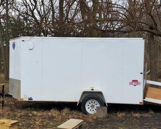 Victory Pull Behind Trailer 12 ft x 6 ft (14 including Nose)
