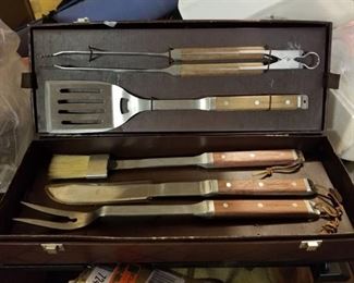 Lot of Williams Sonoma Grill Attachments