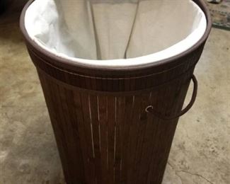 Circle Laundry Basket with lid and Handles
