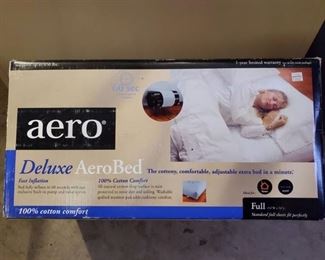 Aero Deluxe AeroBed Full Size in Box (Preowned)
