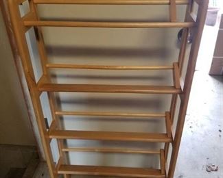 5 Tier Shoe Rack with Dividers
