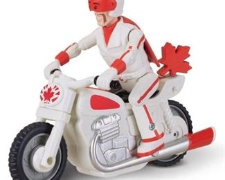 Disney Pixar Toy Story 4 Pull 'N Go Duke Caboom with Motorcycle