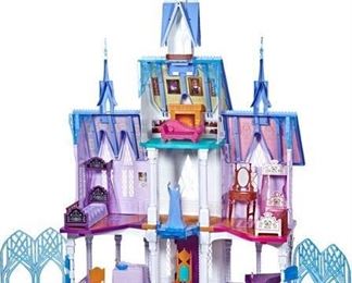 Disney Frozen 2 Ultimate Arendelle Castle Playset with Lights and Moving Balcony, 5 Ft. x 4 Ft.