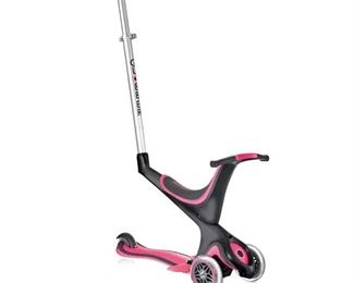 Globber 3 Wheel 5-in-1 Convertible Scooter - Pink