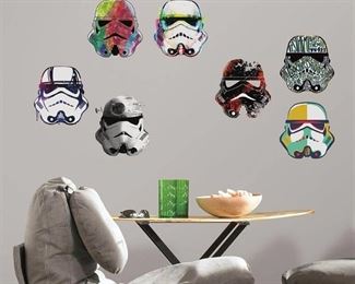 Star Wars Peel & Stick Wall Decals, Men's