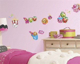 Shopkins Wall Decal, Adult Unisex