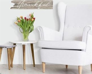 Thankful Quote Peel And Stick Wall Decals