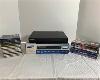 Samsung DVD Player with USB, DVD E360, 12'', DVDs and CDs https://ctbids.com/#!/description/share/331111