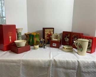 Assorted Christmas Decor - Lenox, Jim Shore, Decor https://ctbids.com/#!/description/share/331115
