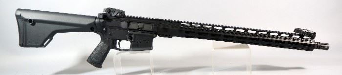 Aero M4E1 .223 Cal Rifle SN# M4-0045621, 20" BBL, M-Lock Fore End, Billet Upper, Magpul Stock, Strike Industries Grip, Flip Up Sights, New Mag, Sling Mounts, Ambidextrous Extended Charging Handle
