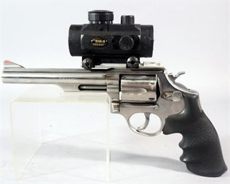 Taurus Model 66.357 Magnum 6-Shot Revolver SN# 5202365, With BSA Red Dot Sight