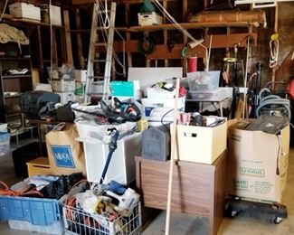 Boxes full of misc items 