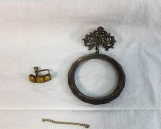 10K & Sterling Silver Broken Jewelry & Single Earrings https://ctbids.com/#!/description/share/328611
