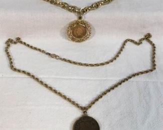 Antique Coin Jewelry 2 Pc https://ctbids.com/#!/description/share/328629
