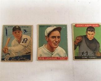 Vintage Baseball and Boxing Chewing Gum Cards https://ctbids.com/#!/description/share/328682