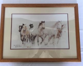 John Saunders Artist Proof Print ''The Wild Bunch'' https://ctbids.com/#!/description/share/328699