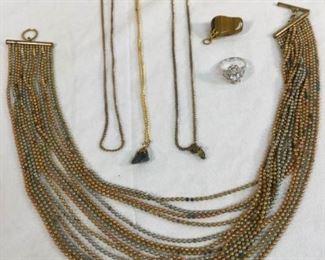 Costume Jewelry Necklaces, Ring, Pendant https://ctbids.com/#!/description/share/329106