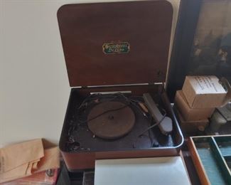 Vintage record players