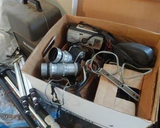 Vintage camera equipment