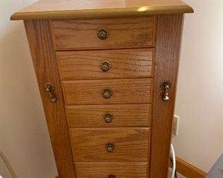 Jewelry armoire