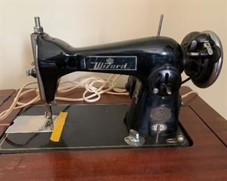 Vintage Wizard sewing machine
