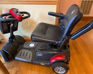 Buzz Around heavy duty travel scooter