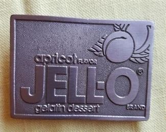 Jello-o belt buckle